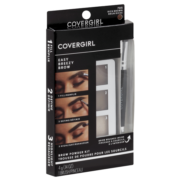 Covergirl Powder Kit Rich Brown Brun Riche 705