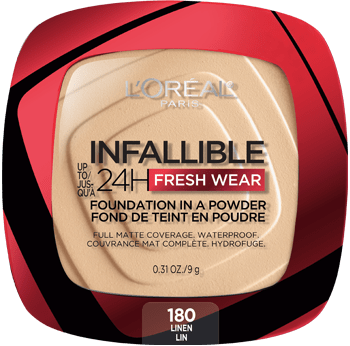 Loreal París Infallible 24H Fresh Wear Fundation In a Powder