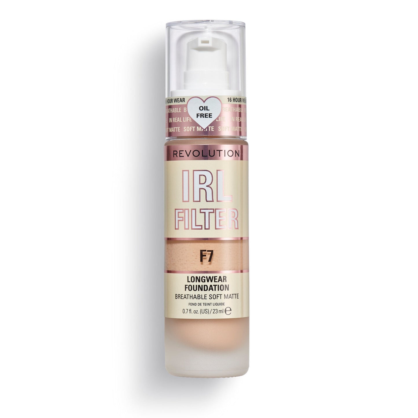 Revolution Filter Longwear Foundation F3