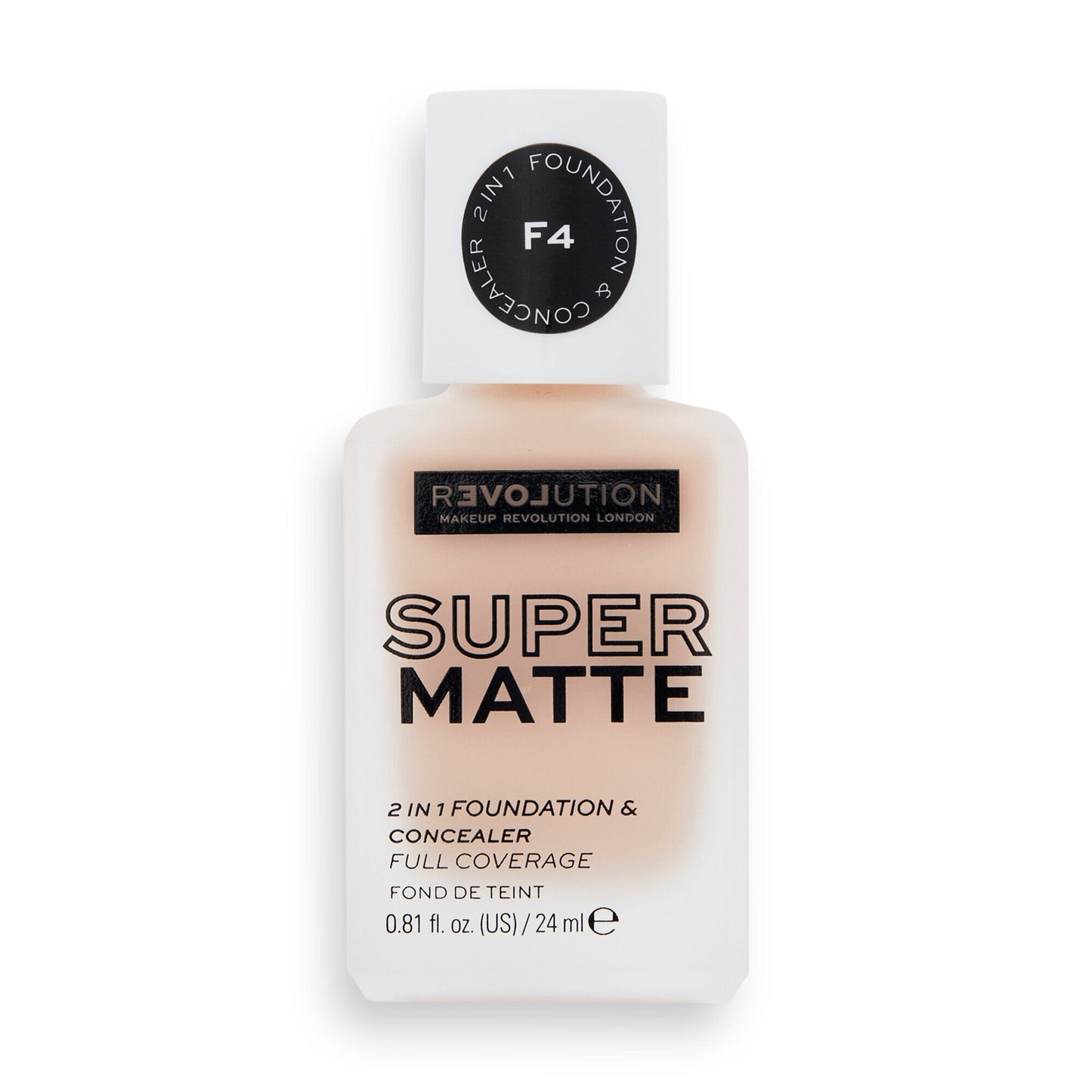 Revolution Super Matte Foundation 2 in 1 24ml
