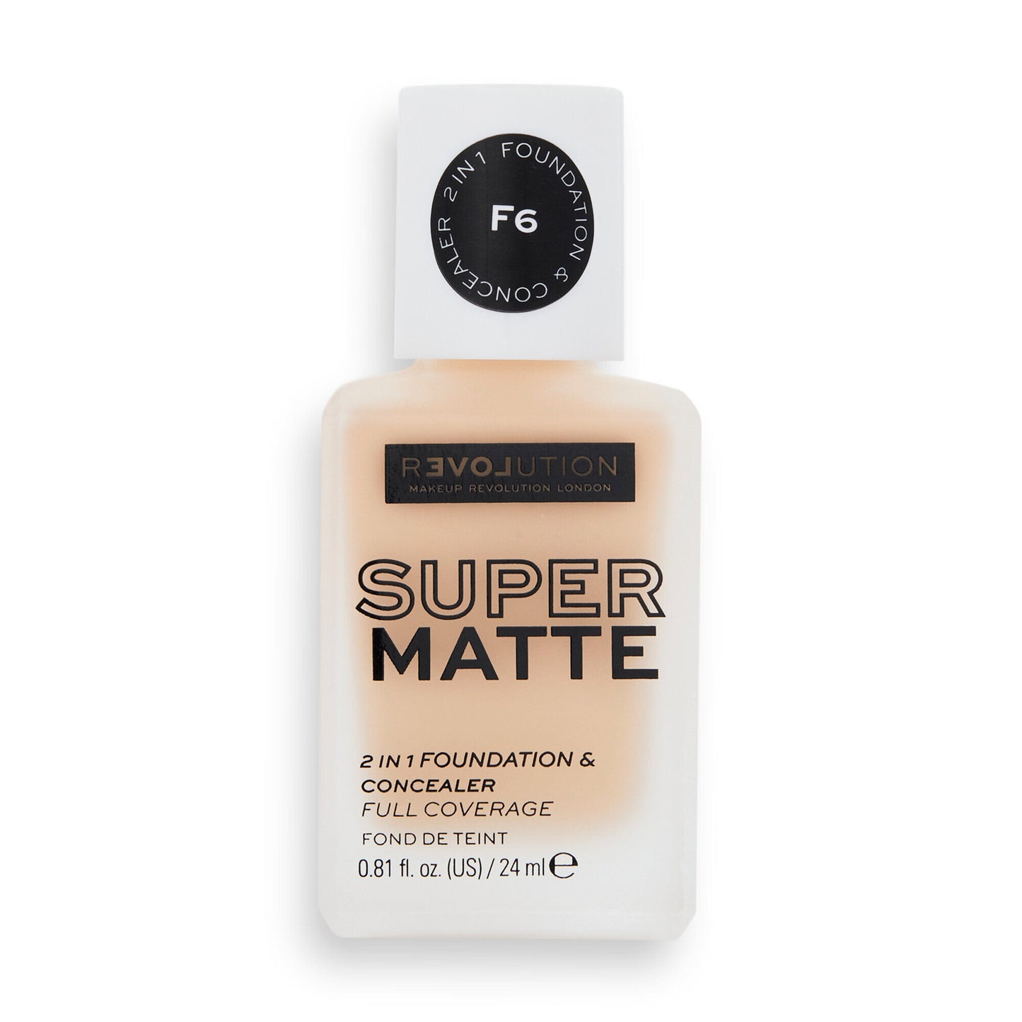 Revolution Super Matte Foundation 2 in 1 24ml