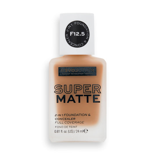 Revolution Super Matte Foundation 2 in 1 24ml