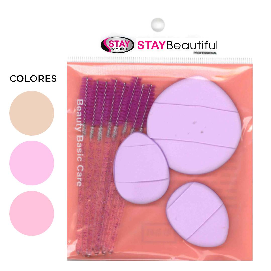 Stay Beautiful Esponja De Maquillar Con Aplicador