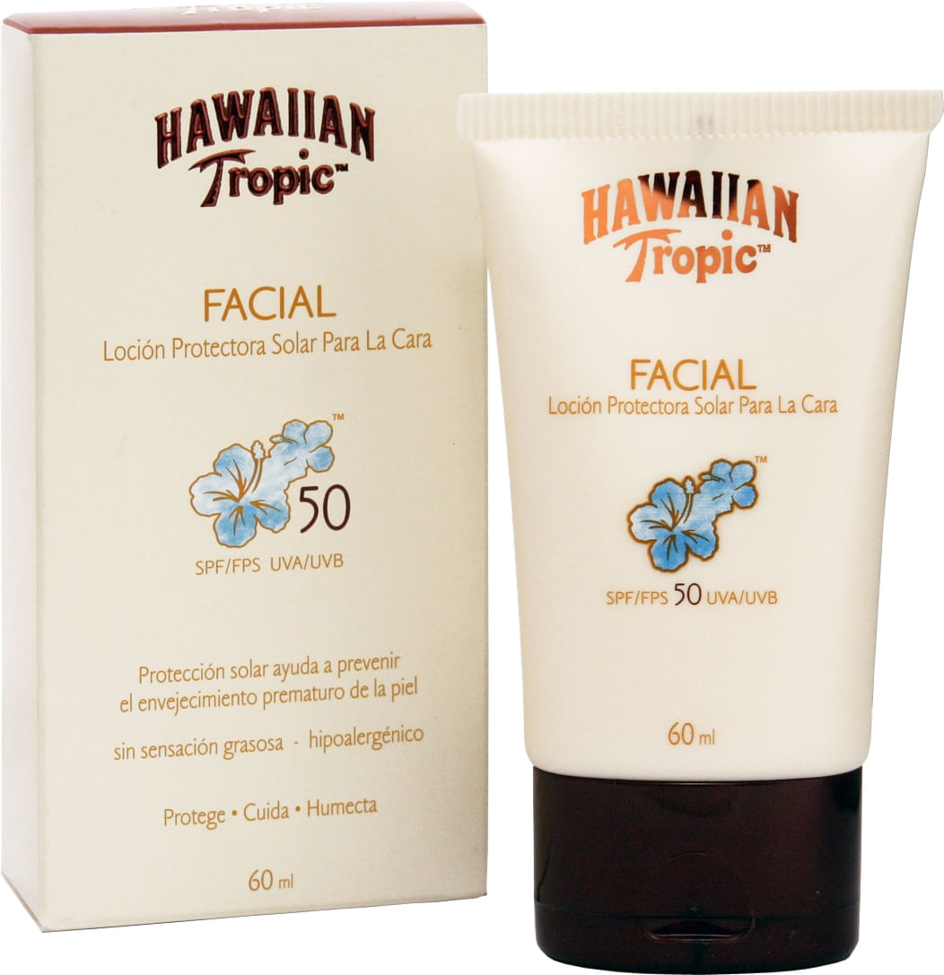 Hawaiian Sensitive Skin Rostro Locion Protector Solar