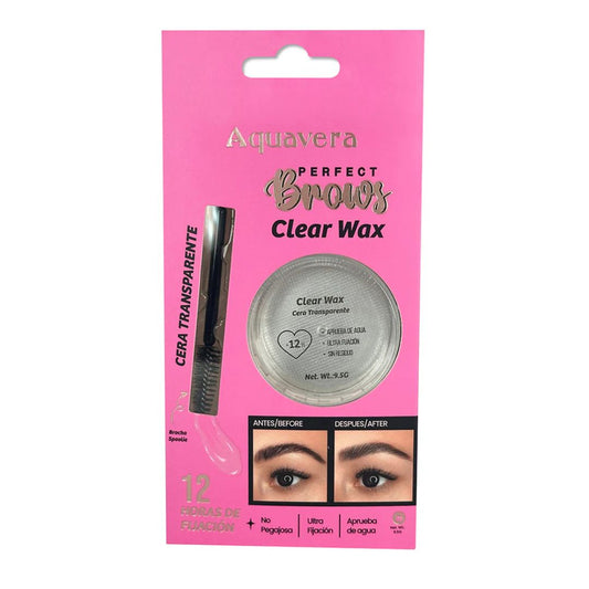 Aquavera Clear Wax De Cejas