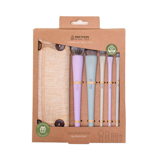 Beter Set 5 Brochas Maquillaje Nf