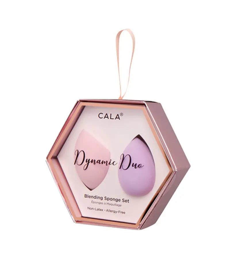Cala Duo Make-Up Blending Sponges - Baby Pink/Mauve