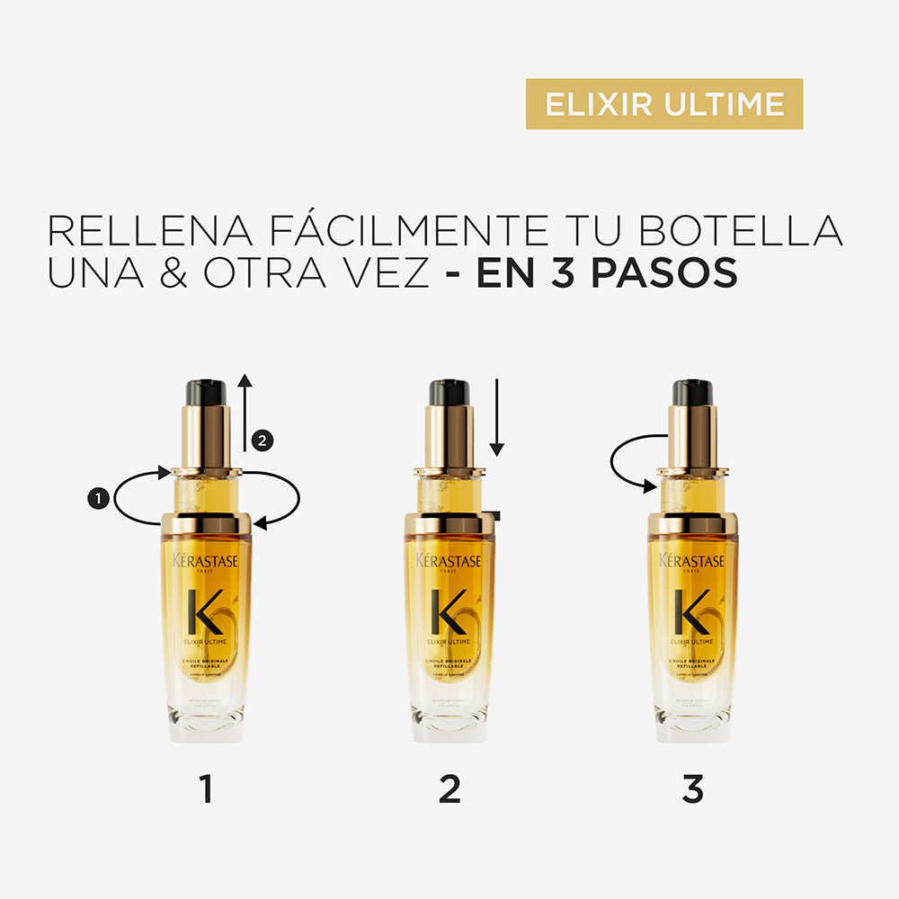 Elixir Ultime L'Huile Original Hair Oil Refillable 75ml