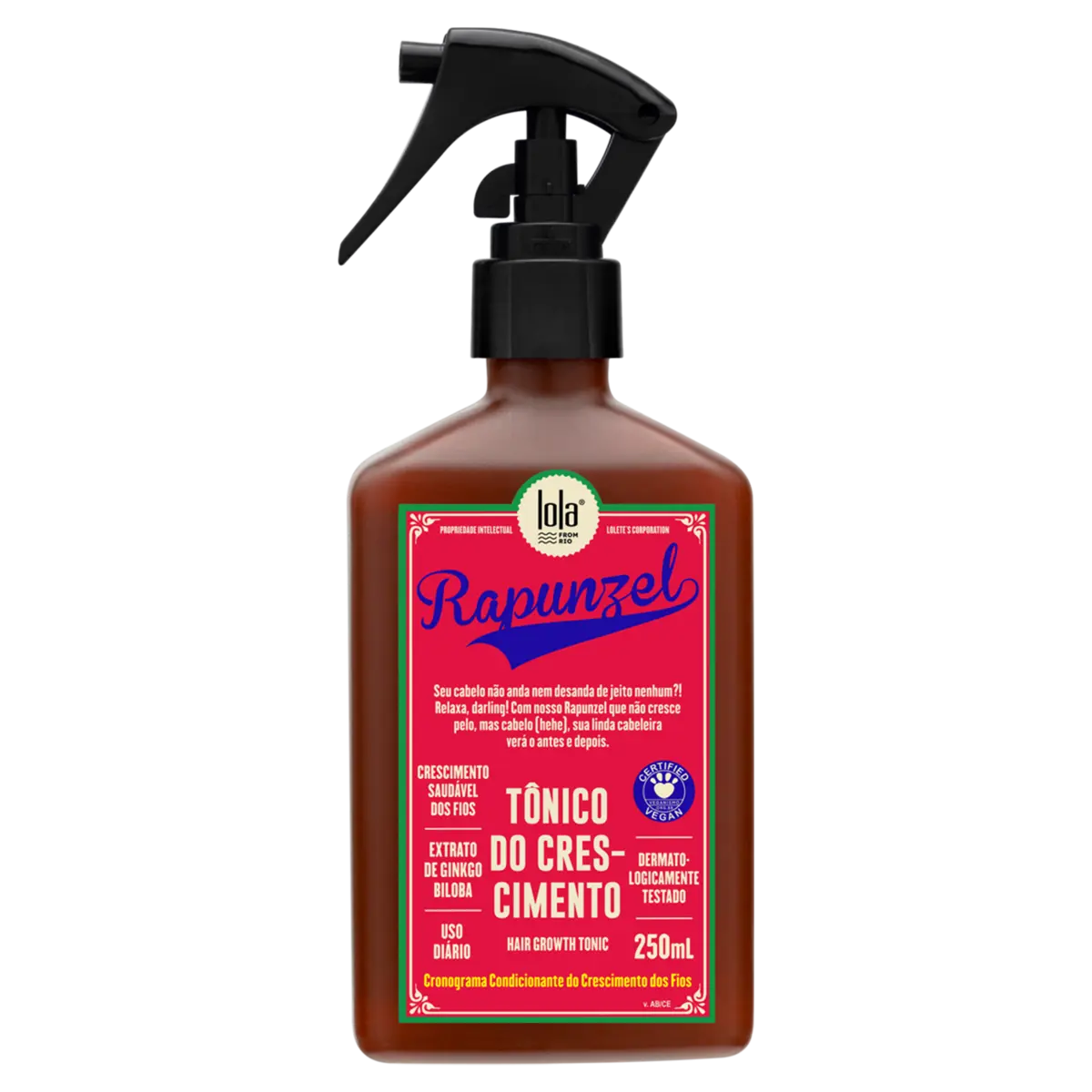 Lola Rapunzel Tonico Do Crescimiento 250ml