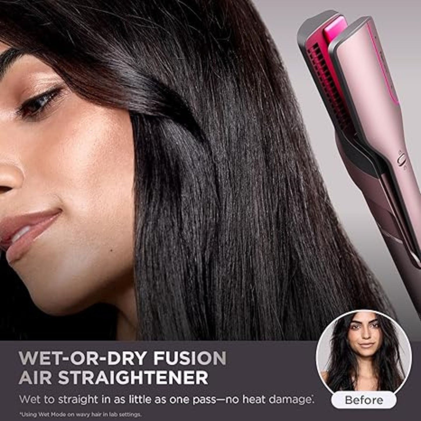 Shark FlexFusion 5 in 1 Air Styler Straightener + Set de cepillos