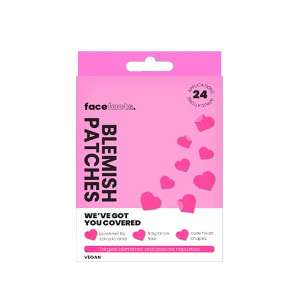 Face Facts Blemish Patches Hearts Mixed