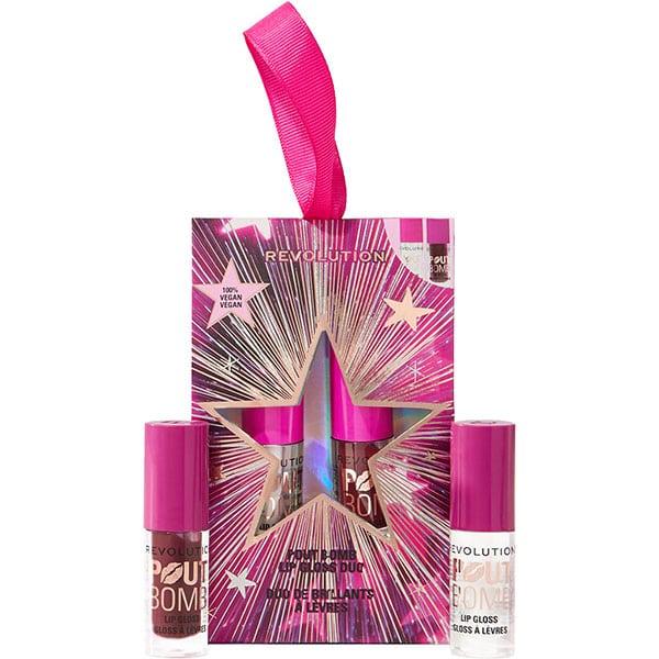 Revolution Pout Bomb Lip Gloss Duo