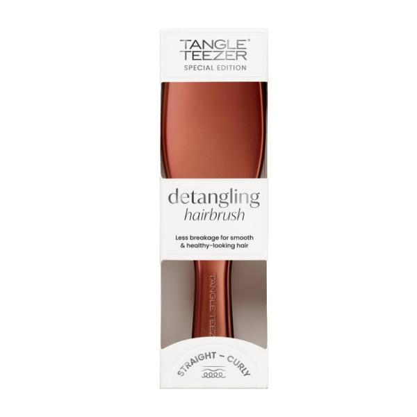 Tangle Teezer Ultimate Detangler - Chrome - Choc Bronze (Straight Curly)