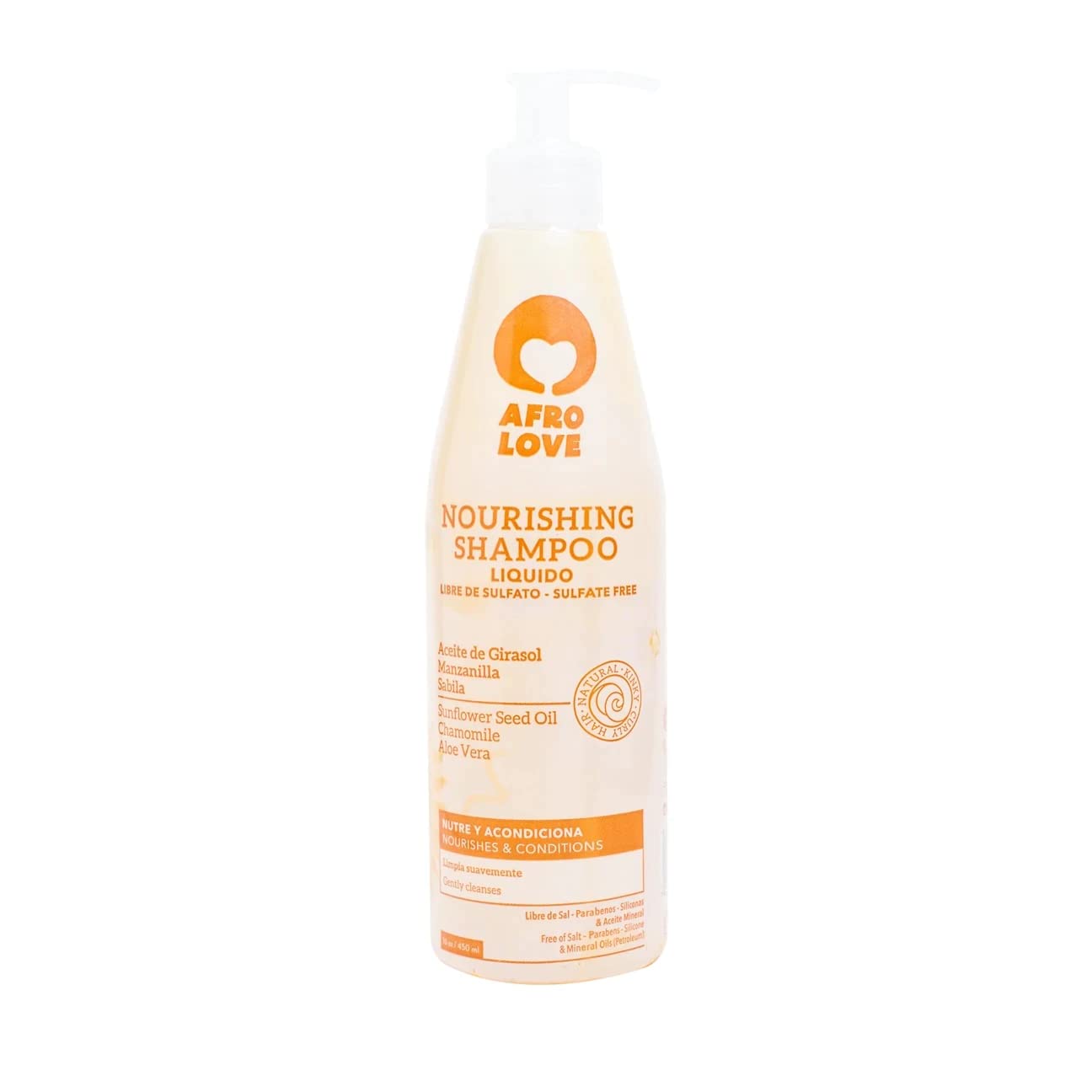 Afro Love Nourishin Shampoo Liquido 16Oz