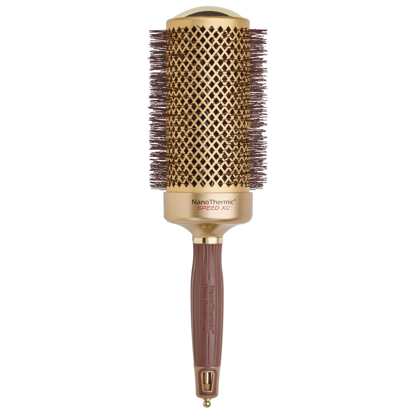 Olivia Garden Nanothermic Speed XL Extra-Long Barrel - Dries Hair 25% Faster