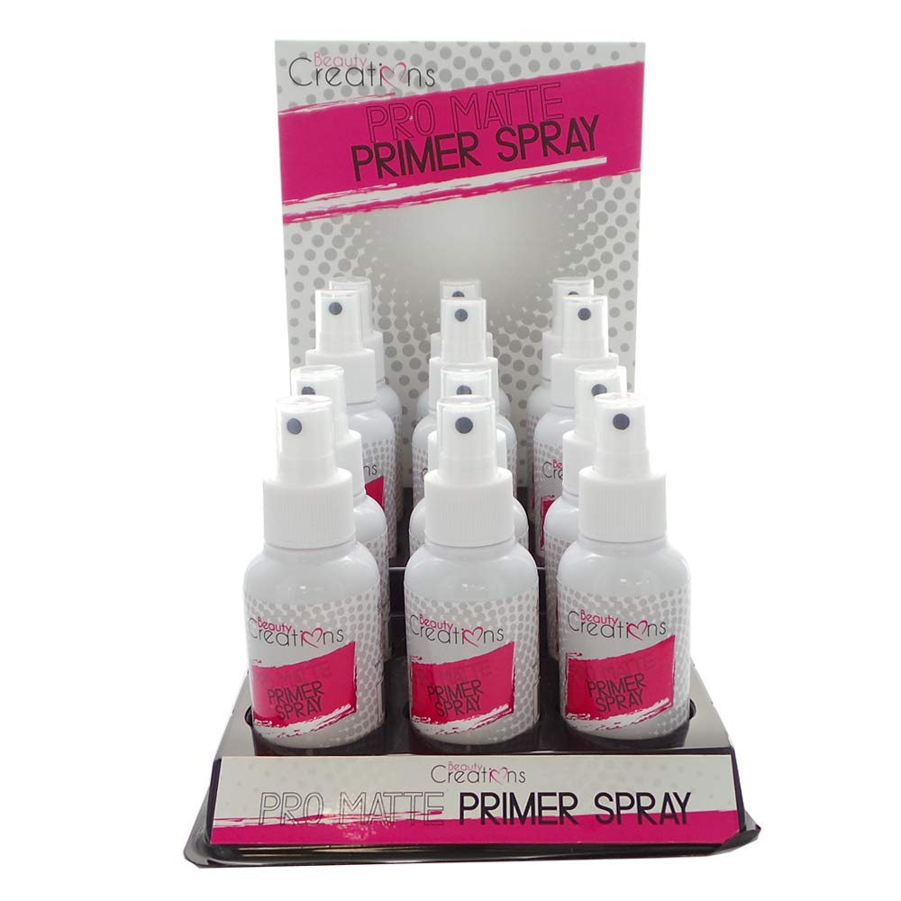 Beauty Creations Primer Spray Pro MatteRed-12Pc Per