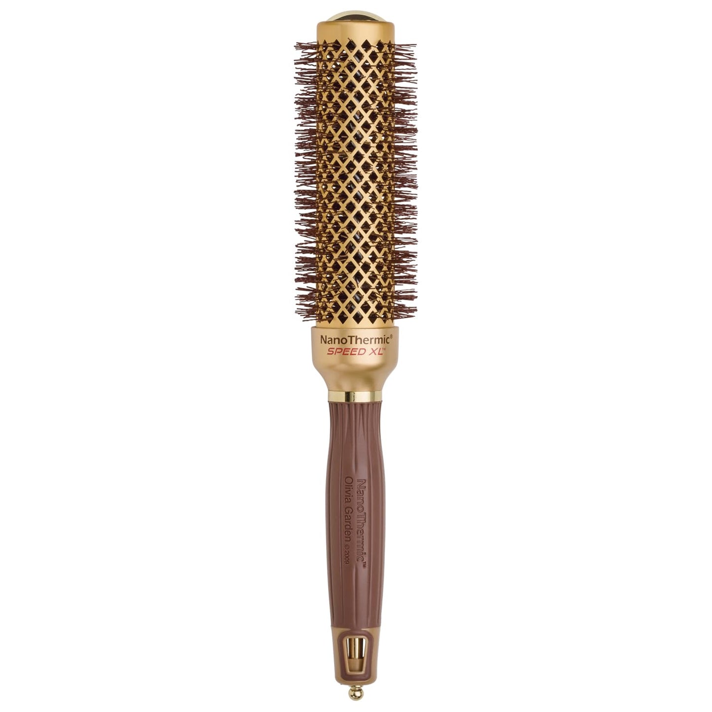 Olivia Garden Nanothermic Speed XL Extra-Long Barrel - Dries Hair 25% Faster