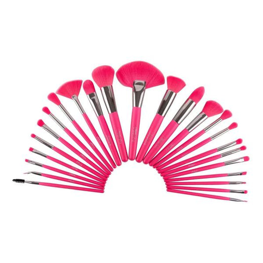 Beauty Creations Brush Set 24Pcs The Neon Pink