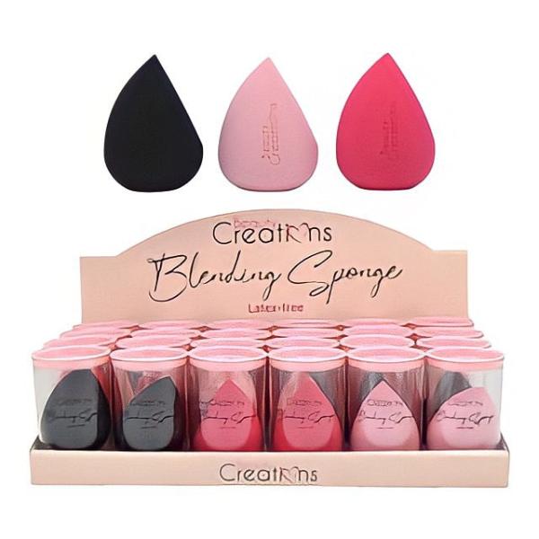 Beauty Creations Stay Blending Sponge 24Pcs/Disp