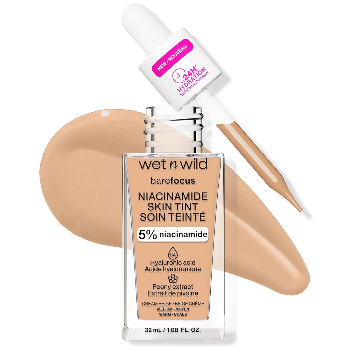 Wet N Wild Bare Focus Niacinamide Skin Tint 32ml