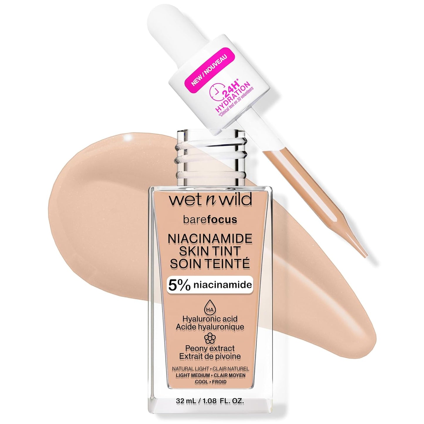 Wet N Wild Bare Focus Niacinamide Skin Tint 32ml
