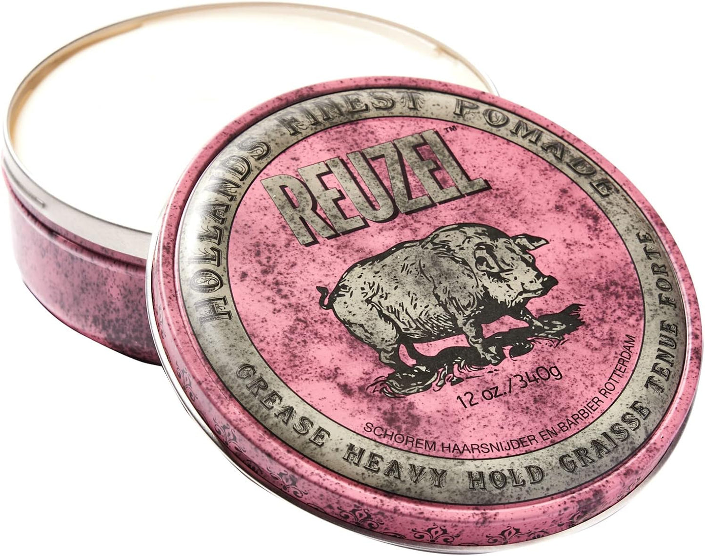 Reuzel Pink Grease Heavy Hold Pomade 12 Oz 340Gr