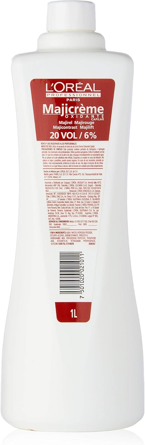 Loreal Professionnel Majicreme Peroxido 20vol 1L