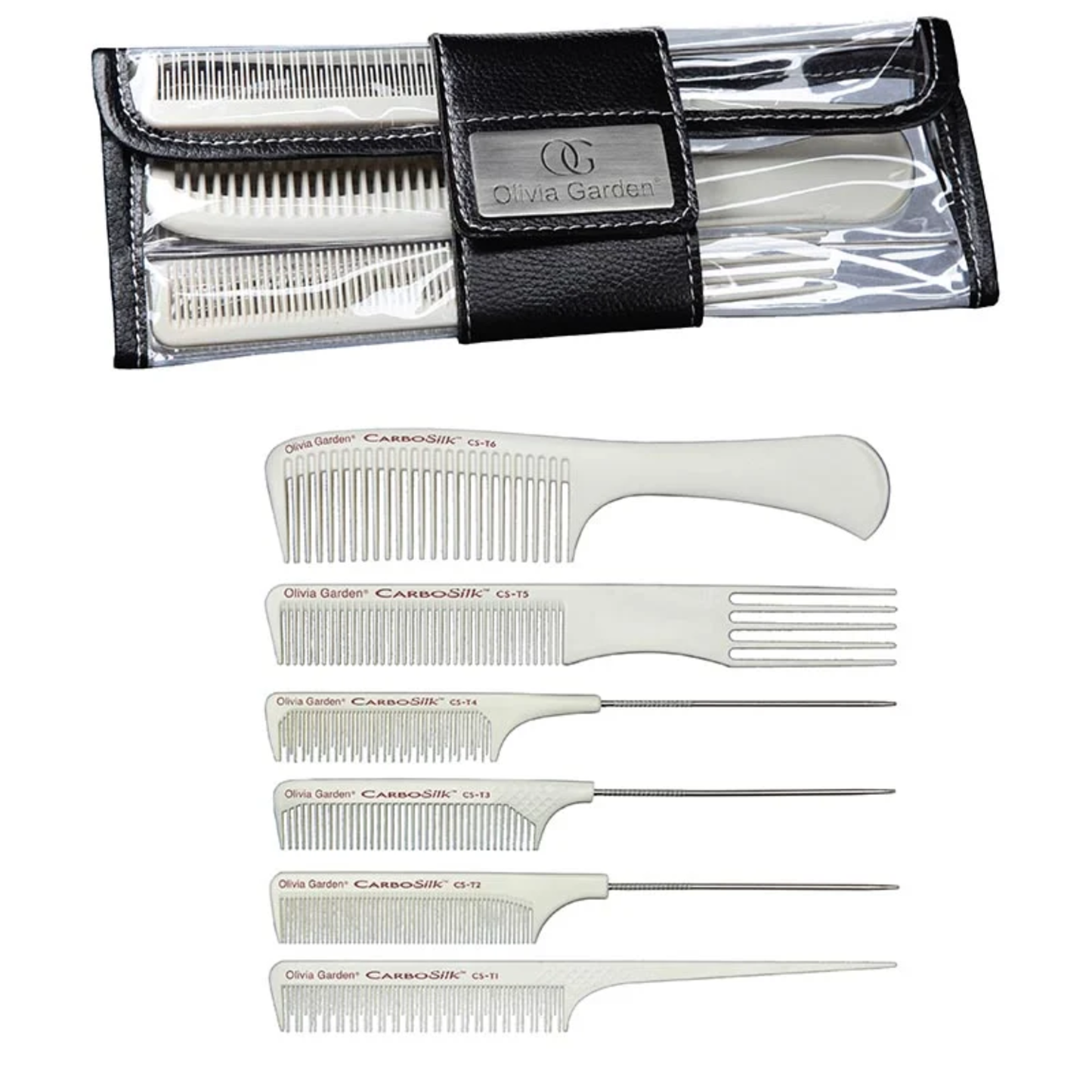 Olivia Garden Peinillas CarbonLite Combs