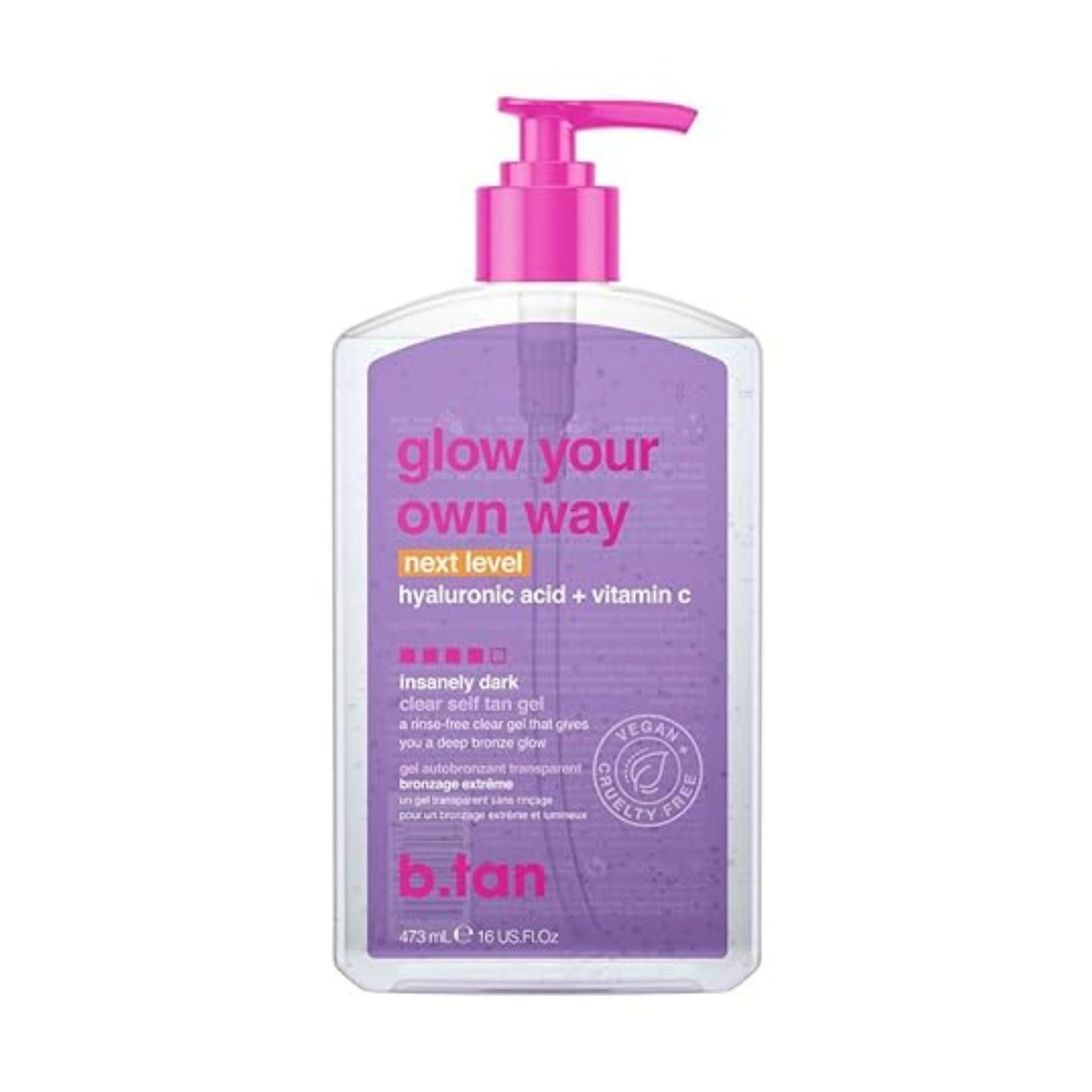B.Tan Glow Your Own Way Next Level - Self Tan Gel