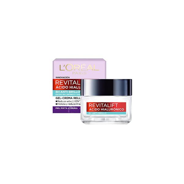 Loreal Paris Revitalift Acido Hialuronico Anti-Brillo Gel-Crema 50ml