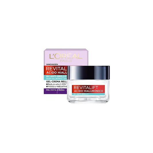 Loreal Paris Revitalift Acido Hialuronico Anti-Brillo Gel-Crema 50ml