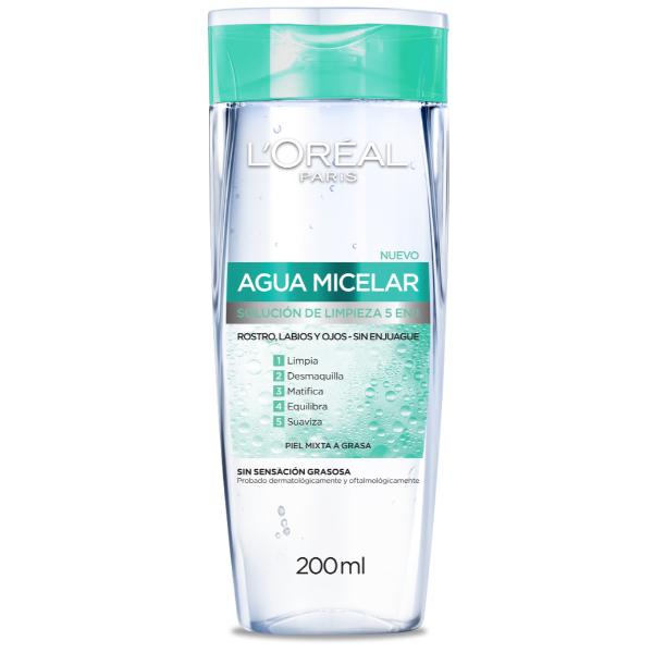 Loreal Paris Agua Micelar - Piel Mixta