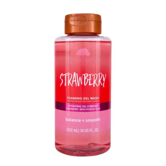 Tree Hut Foaming Gel Wash Strawberry 18oz