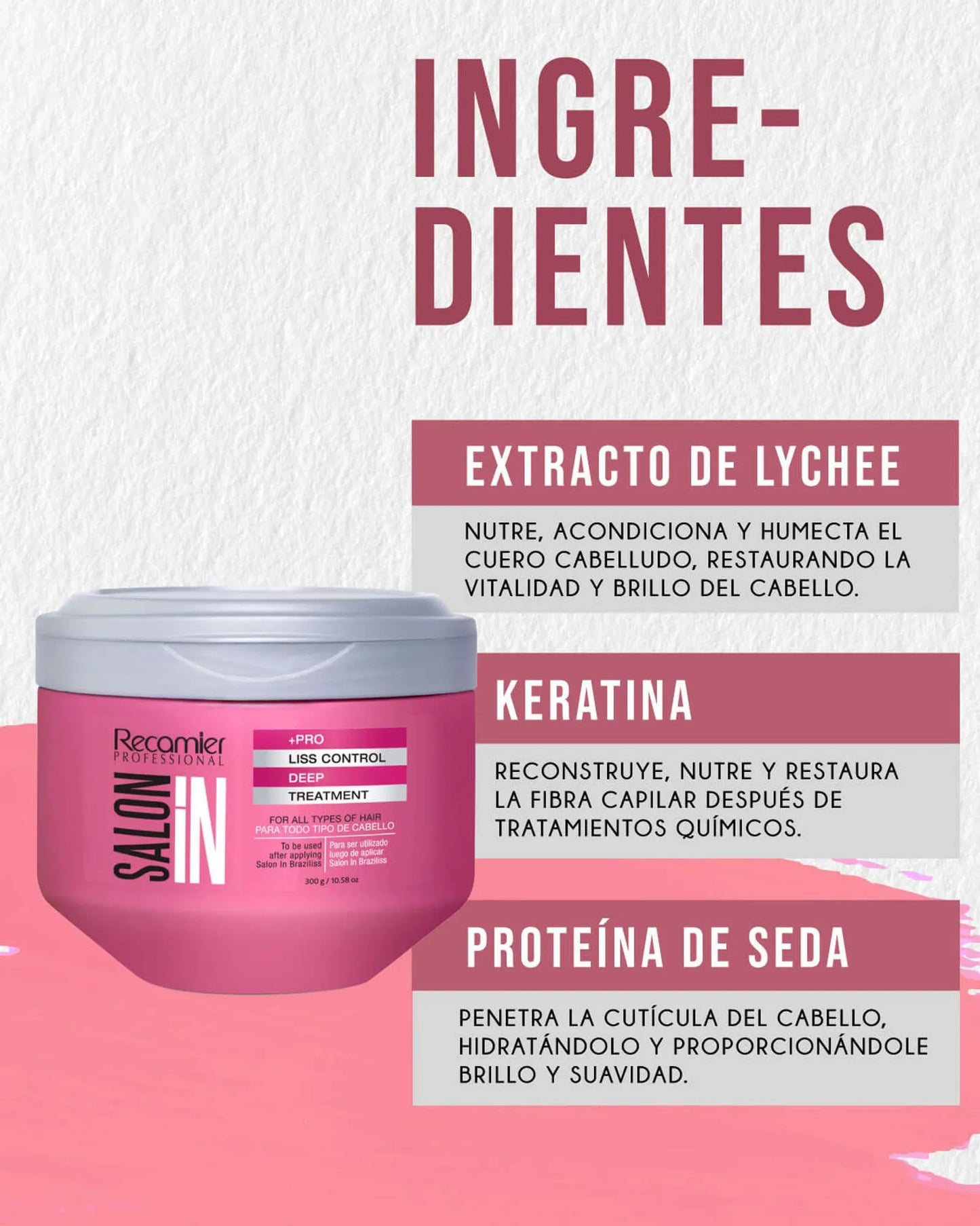 Recamier Salon In Liss Control Mascarilla 300ml