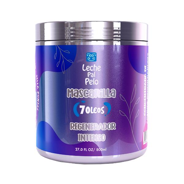 Leche Pal Pelo Mascarilla 7 Oleos