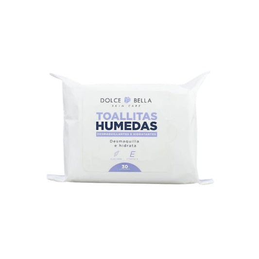 Dolce Bella Toallitas Desmaquillantes vitamina E 30und