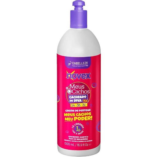 Novex Meus Cachos Crema De Peinar Cacheado De Diva 500ml
