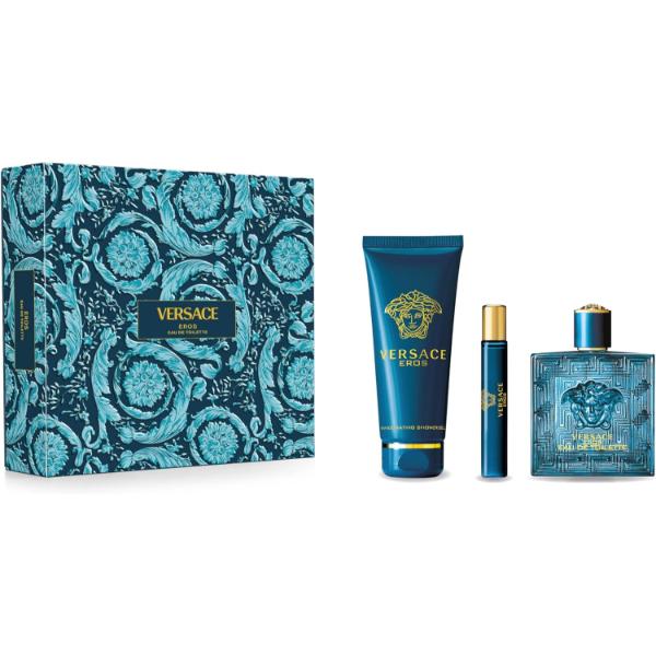 Versace Eros Pour Homme Eau De Toilette Kit 100ml