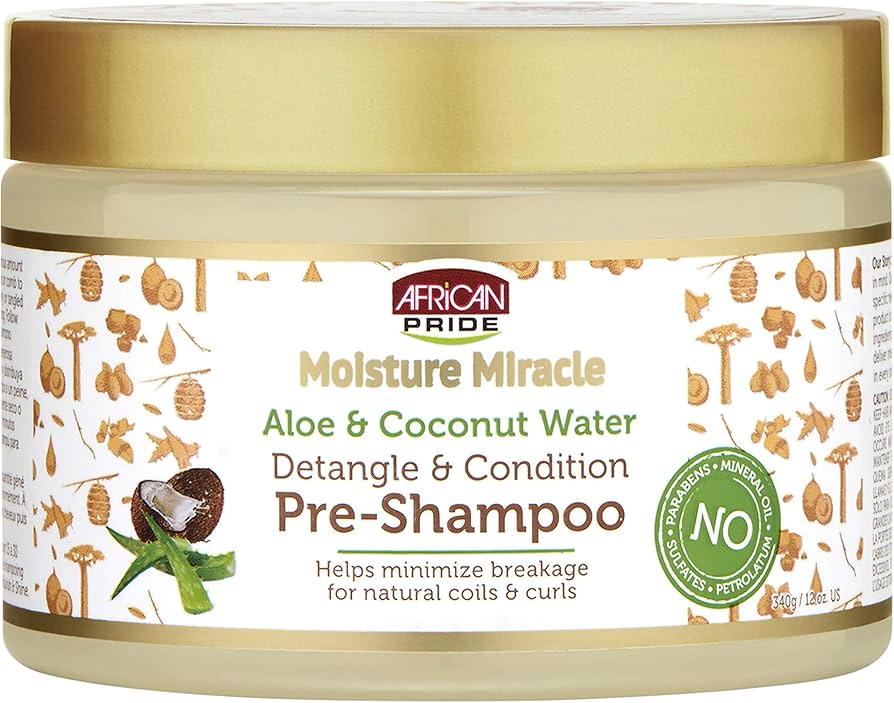 African Pride Aloe & Coco Pre Shampoo 340Gr
