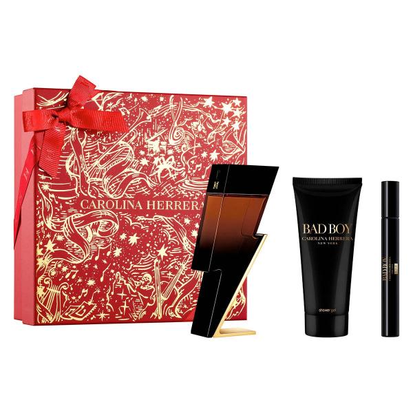 Carolina Herrera Badboy Elixir EDP 100ml 3-Piece Gift Set