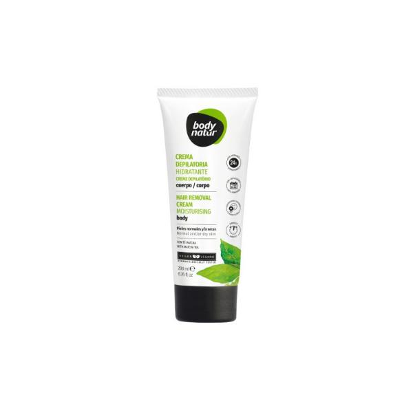 Body Natur Crema Depilatoria Cuerpo Piel Normal O Seca Te Matcha 200 Ml