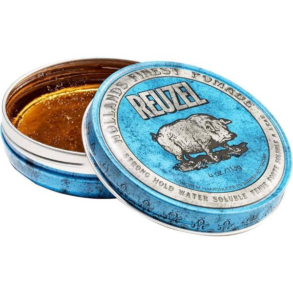 Reuzel Blue Strong Hold Water Soluble 4Oz