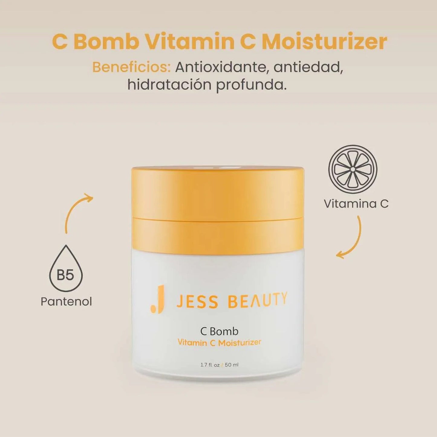 Jess Beauty C bomb Moisturizer 50ml