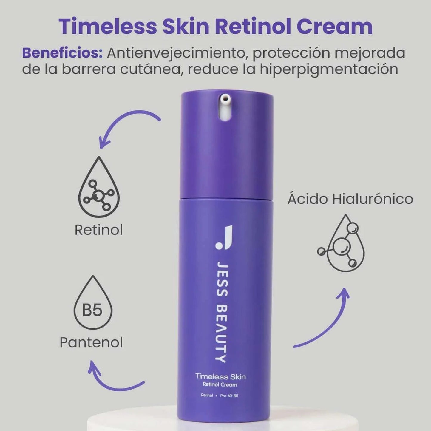 Jess Beauty Timeless Skin Retinol Cream