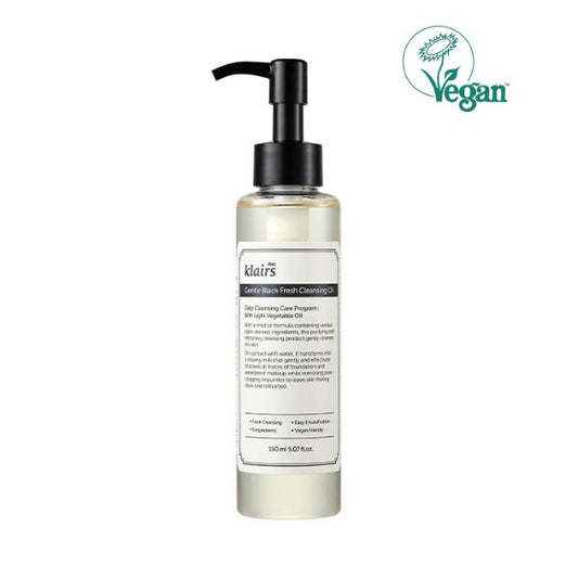 Dear, Klairs Gentle Black Fresh Cleansing Oil 150 ml