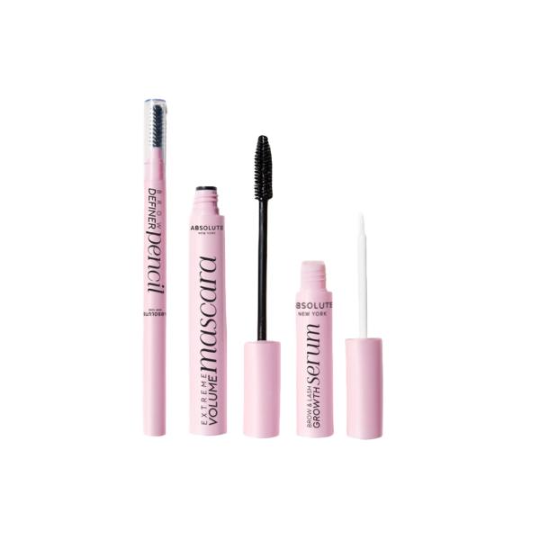 Absolute New York Lush & Full Browns & Lashes Set