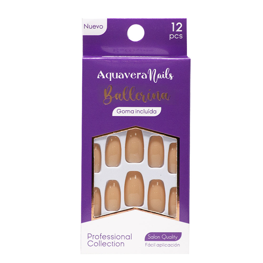 Aquavera Uñas Postizas Ballerina