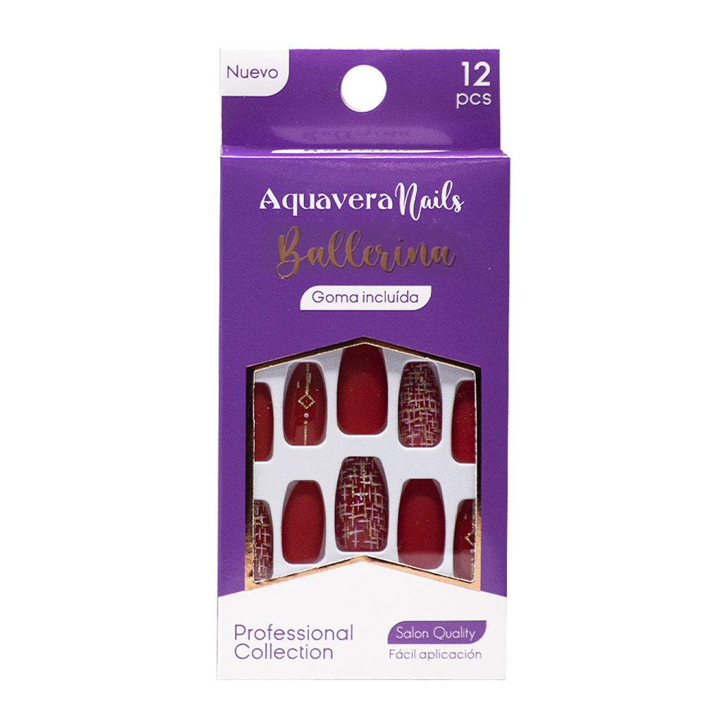 Aquavera Uñas Postizas Ballerina