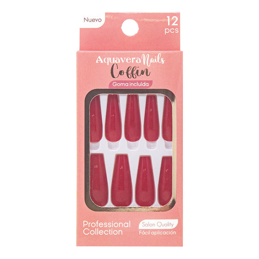 Aquavera Nails Modelo Luxury Coffin