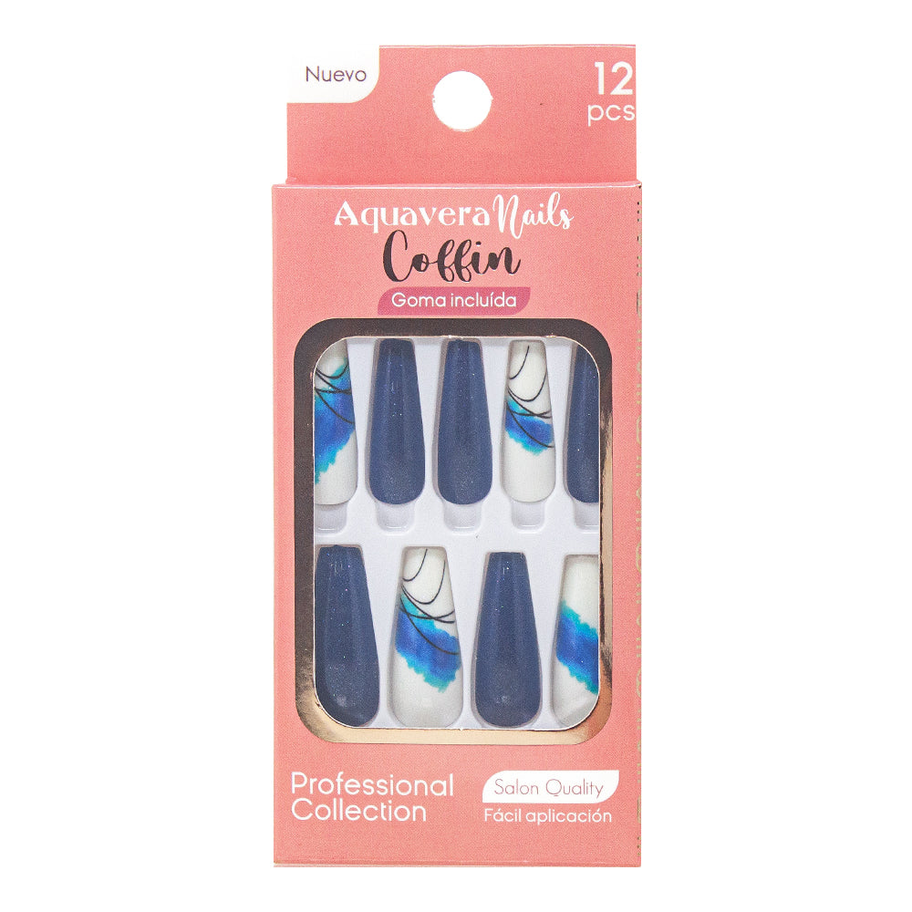 Aquareva Nails Modelo Luxury Coffin